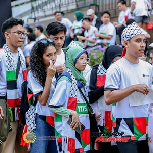 Race photo from WALK FOR PALESTINE
