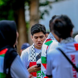 Race photo from WALK FOR PALESTINE