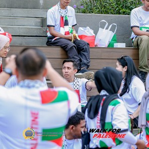 Race photo from WALK FOR PALESTINE