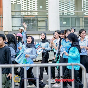 Race photo from WALK FOR PALESTINE