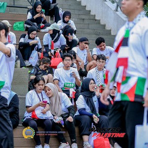 Race photo from WALK FOR PALESTINE