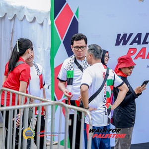 Race photo from WALK FOR PALESTINE