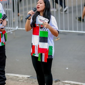 Race photo from WALK FOR PALESTINE