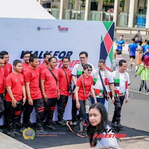 Race photo from WALK FOR PALESTINE