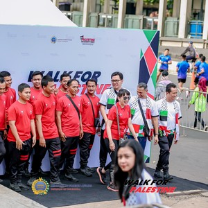 Race photo from WALK FOR PALESTINE