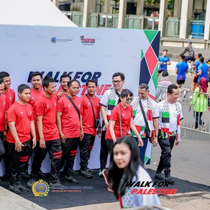 Race photo from WALK FOR PALESTINE
