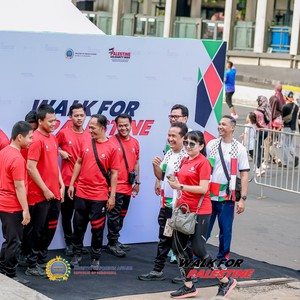 Race photo from WALK FOR PALESTINE