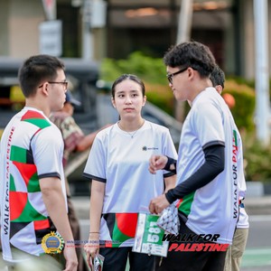 Race photo from WALK FOR PALESTINE