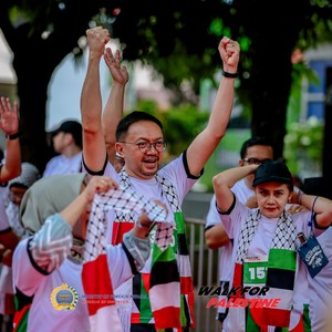 Race photo from WALK FOR PALESTINE