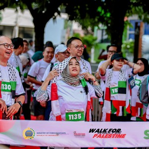 Race photo from WALK FOR PALESTINE