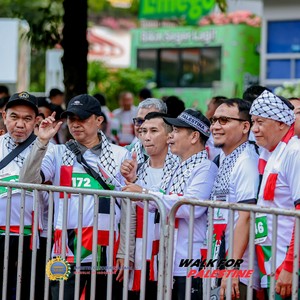 Race photo from WALK FOR PALESTINE