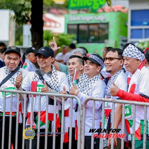 Race photo from WALK FOR PALESTINE