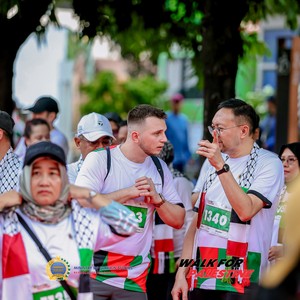 Race photo from WALK FOR PALESTINE
