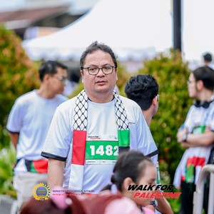 Race photo from WALK FOR PALESTINE