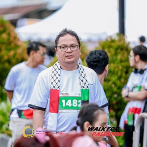 Race photo from WALK FOR PALESTINE