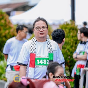 Race photo from WALK FOR PALESTINE