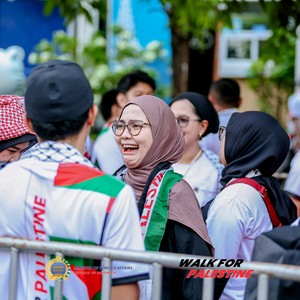 Race photo from WALK FOR PALESTINE