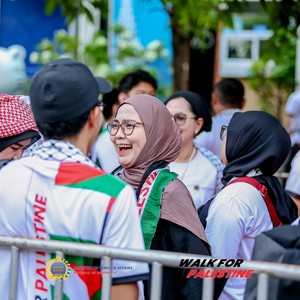 Race photo from WALK FOR PALESTINE
