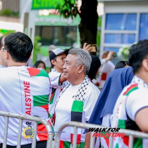 Race photo from WALK FOR PALESTINE