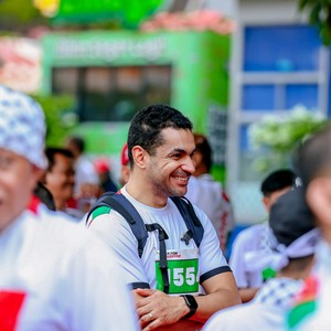 Race photo from WALK FOR PALESTINE