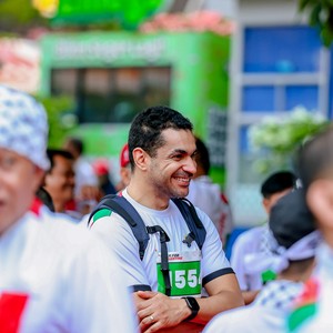 Race photo from WALK FOR PALESTINE