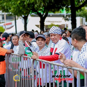 Race photo from WALK FOR PALESTINE