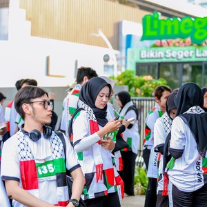 Race photo from WALK FOR PALESTINE
