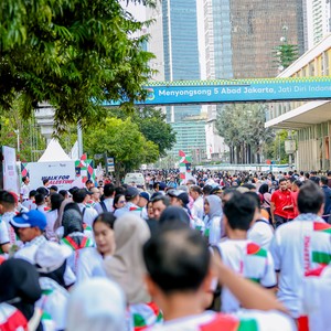 Race photo from WALK FOR PALESTINE