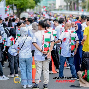 Race photo from WALK FOR PALESTINE