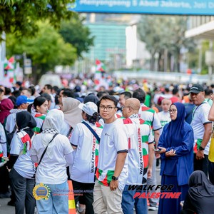 Race photo from WALK FOR PALESTINE