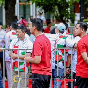 Race photo from WALK FOR PALESTINE
