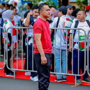 Race photo from WALK FOR PALESTINE