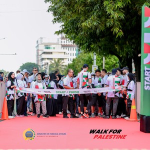 Race photo from WALK FOR PALESTINE