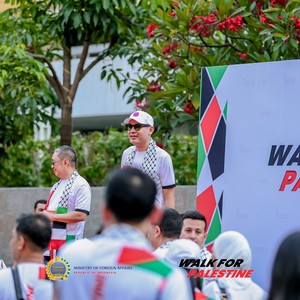 Race photo from WALK FOR PALESTINE