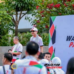 Race photo from WALK FOR PALESTINE