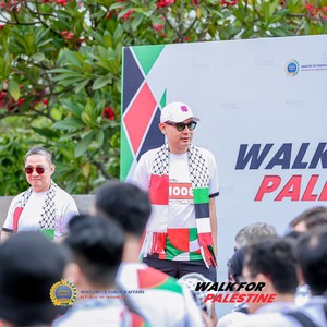 Race photo from WALK FOR PALESTINE