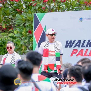 Race photo from WALK FOR PALESTINE