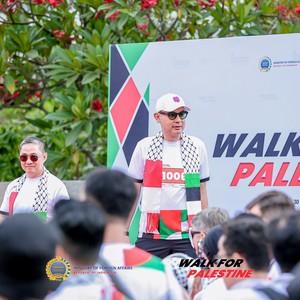 Race photo from WALK FOR PALESTINE