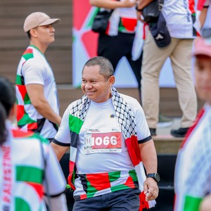 Race photo from WALK FOR PALESTINE