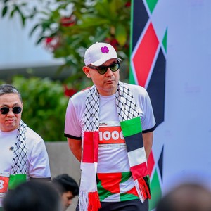 Race photo from WALK FOR PALESTINE