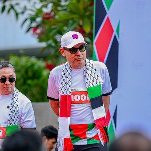 Race photo from WALK FOR PALESTINE
