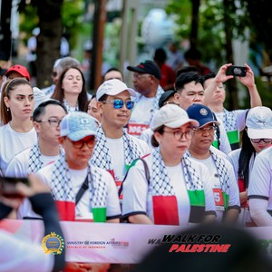 Race photo from WALK FOR PALESTINE
