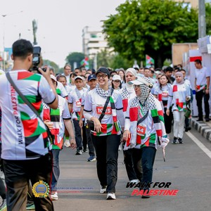 Race photo from WALK FOR PALESTINE