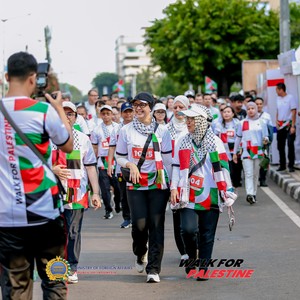 Race photo from WALK FOR PALESTINE