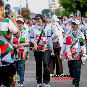 Race photo from WALK FOR PALESTINE