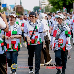 Race photo from WALK FOR PALESTINE