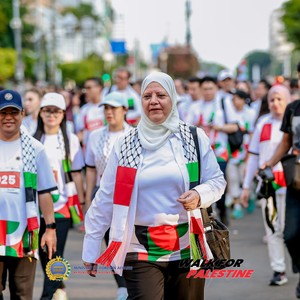Race photo from WALK FOR PALESTINE