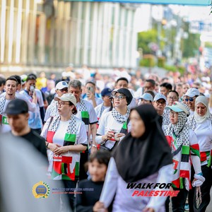 Race photo from WALK FOR PALESTINE