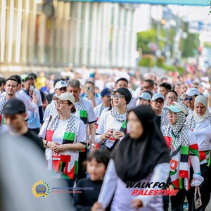 Race photo from WALK FOR PALESTINE