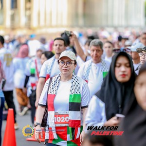 Race photo from WALK FOR PALESTINE